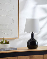 Livabliss Balbao BLA-006 15"H x 9"W x 9"D Table Lighting