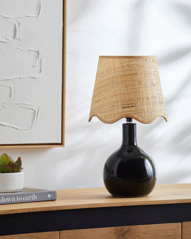 Livabliss Balbao BLA-004 15"H x 9"W x 9"D Table Lighting