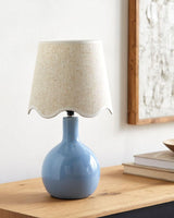 Livabliss Balbao BLA-011 15"H x 9"W x 9"D Table Lighting