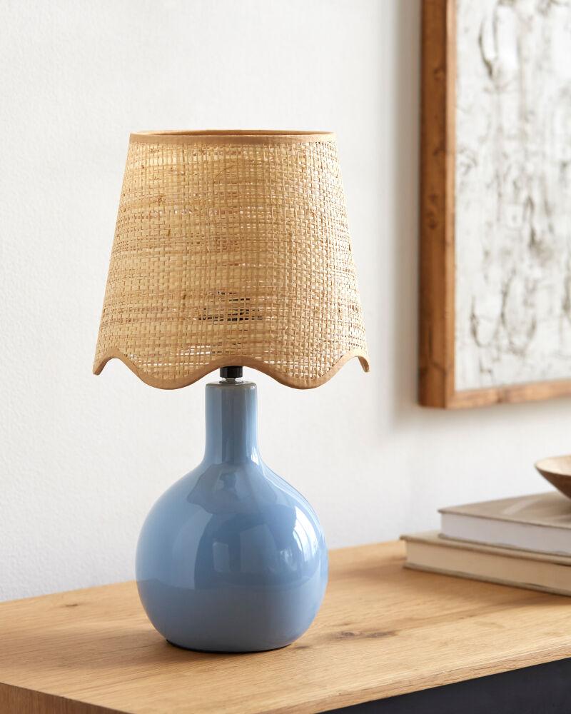 Livabliss Balbao BLA-010 15"H x 9"W x 9"D Table Lighting