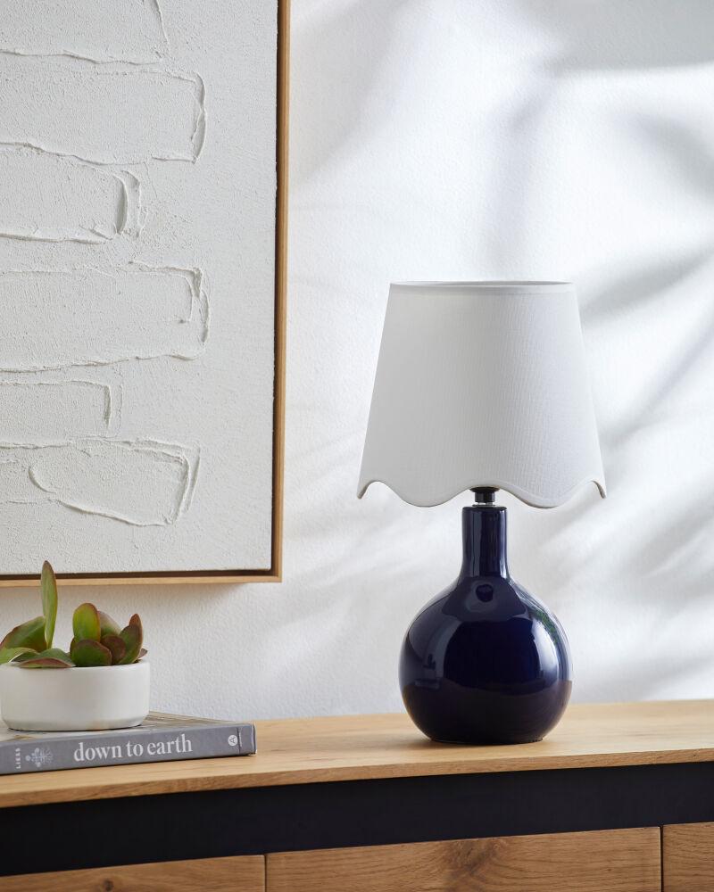 Livabliss Balbao BLA-018 15"H x 9"W x 9"D Table Lighting