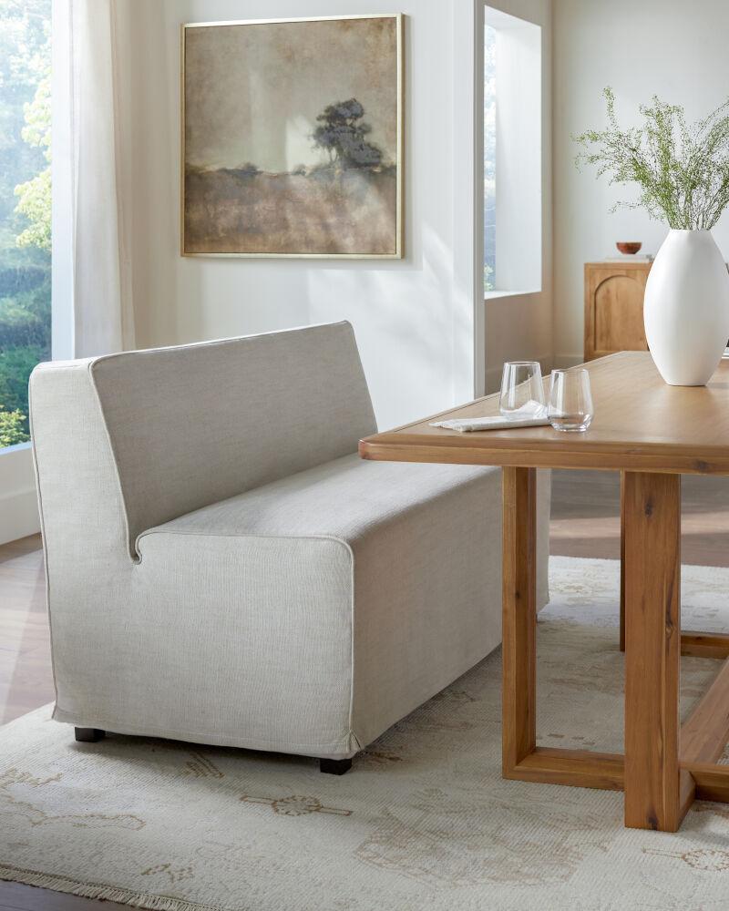 Surya Bonner BNNR-002 33"H x 60"W x 30"D Dining Table/Seating