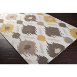 Surya Brentwood BNT-7676 Beige Brown 4' Round Rug
