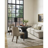 Surya Brooke BROK-001 32"H x 20"W x 23"D, 32"H x 20"W x 23"D Furniture Piece