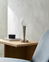 Livabliss Bruna BUR-002 18"H x 5"W x 5"D Table Lighting