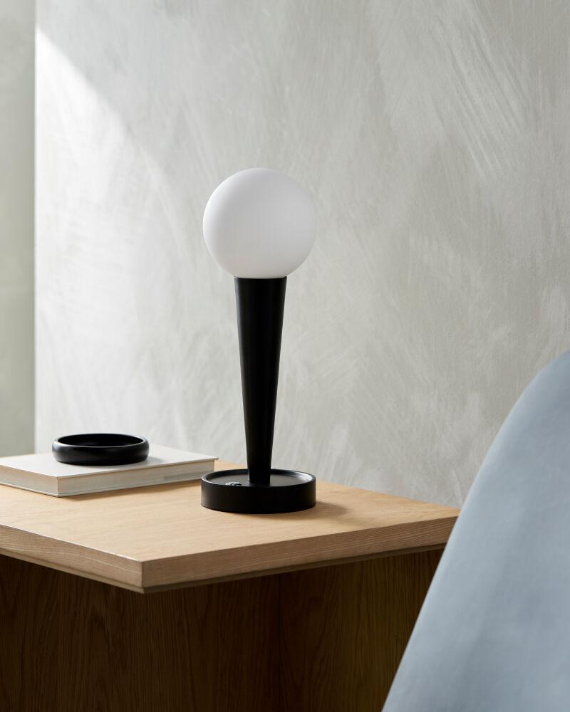 Livabliss Bruna BUR-003 18"H x 5"W x 5"D Table Lighting