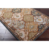 Surya Caesar CAE-1032 Brown Charcoal 2' x 4' Hearth Rug
