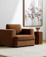 Surya Cahill CAHL-002 34"H x 48"W x 41"D Accent Chair