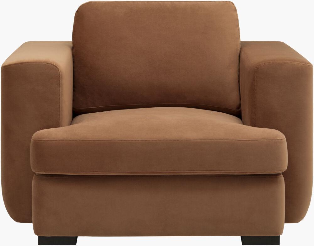 Surya Cahill CAHL-002 34"H x 48"W x 41"D Accent Chair