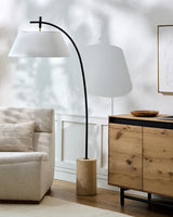 Surya Cadenza CNZ-001 65"H x 24"W x 24"D Floor Lighting