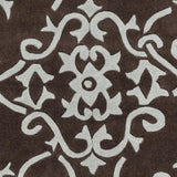 Surya Cosmopolitan COS-8829 Dark Brown Slate 3'6" x 5'6" Rug