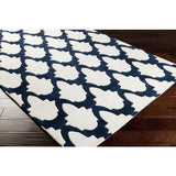 Surya Cosmopolitan COS-9159 Light Gray Navy 2'6" x 8' Rug