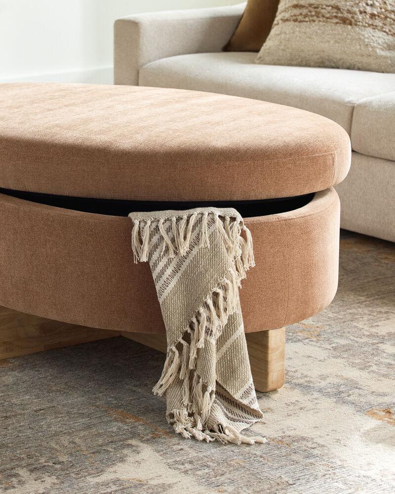 Surya Corson CRSN-002 20"H x 32"W x 48"D Bench/Ottoman/Stool
