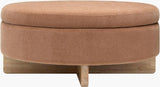 Surya Corson CRSN-002 20"H x 32"W x 48"D Bench/Ottoman/Stool
