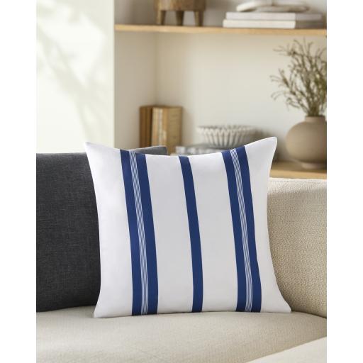 Surya Classic Stripe CST-001 18"H x 18"W Pillow Kit