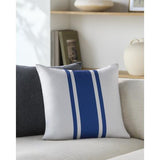 Surya Classic Stripe CST-007 20"H x 20"W Pillow Kit