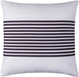Surya Classic Stripe CST-012 22"H x 22"W Pillow Cover
