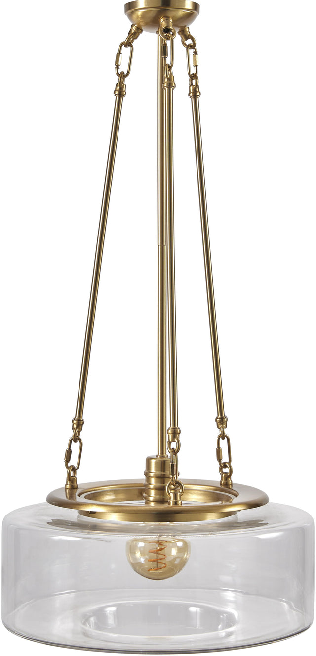 Surya Chiswick CWK-001 15"L x 15"W x 32"H Ceiling Light