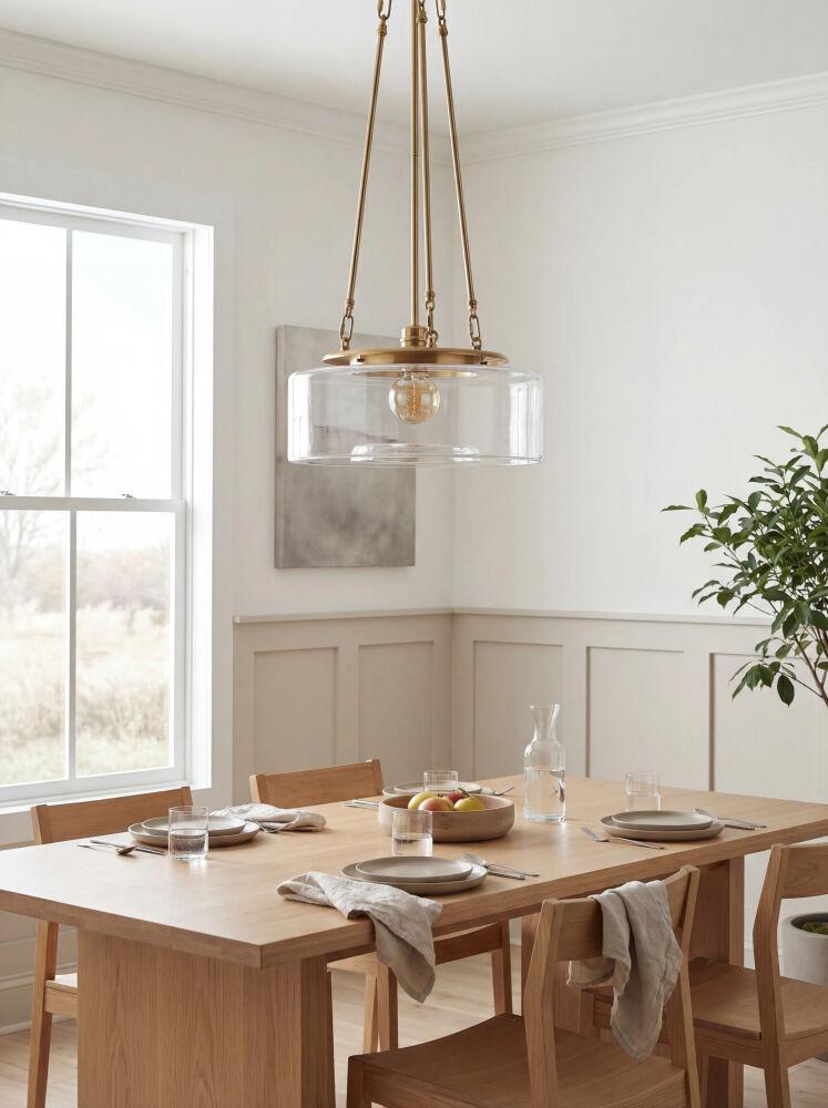 Surya Chiswick CWK-001 15"L x 15"W x 32"H Ceiling Lighting