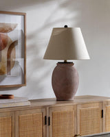 Livabliss Cinzia CZA-001 25"H x 16"W x 16"D Table Lighting