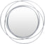 Surya Dixie DII-001 30"H x 30"W x 1"D Mirror
