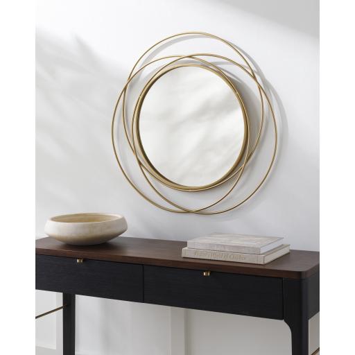 Surya Dixie DII-003 30"H x 30"W x 1"D Mirror