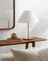Livabliss Damita DMT-001 20"H x 14"W x 14"D Table Lighting