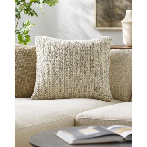 Surya Derby DRB-001 20"H x 20"W Pillow Kit