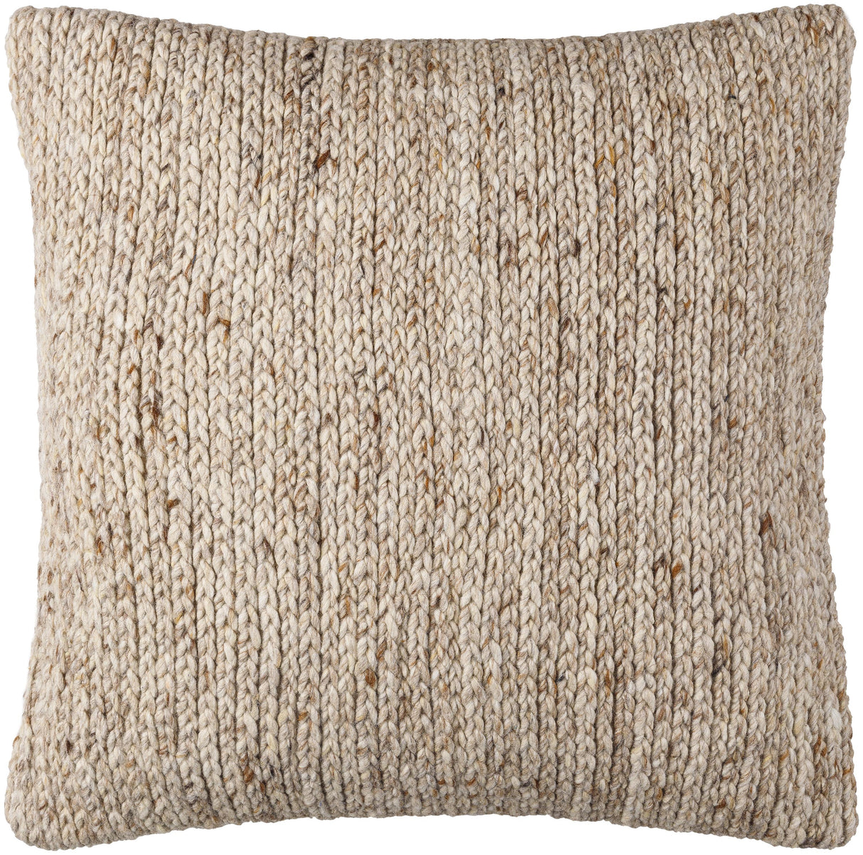 Surya Derby DRB-002 18"H x 18"W Pillow Cover