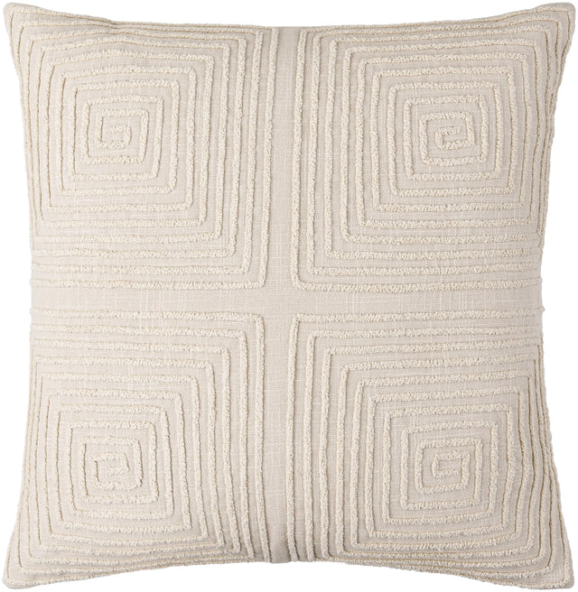 Surya Embrey EBE-001 20"H x 20"W Pillow Kit