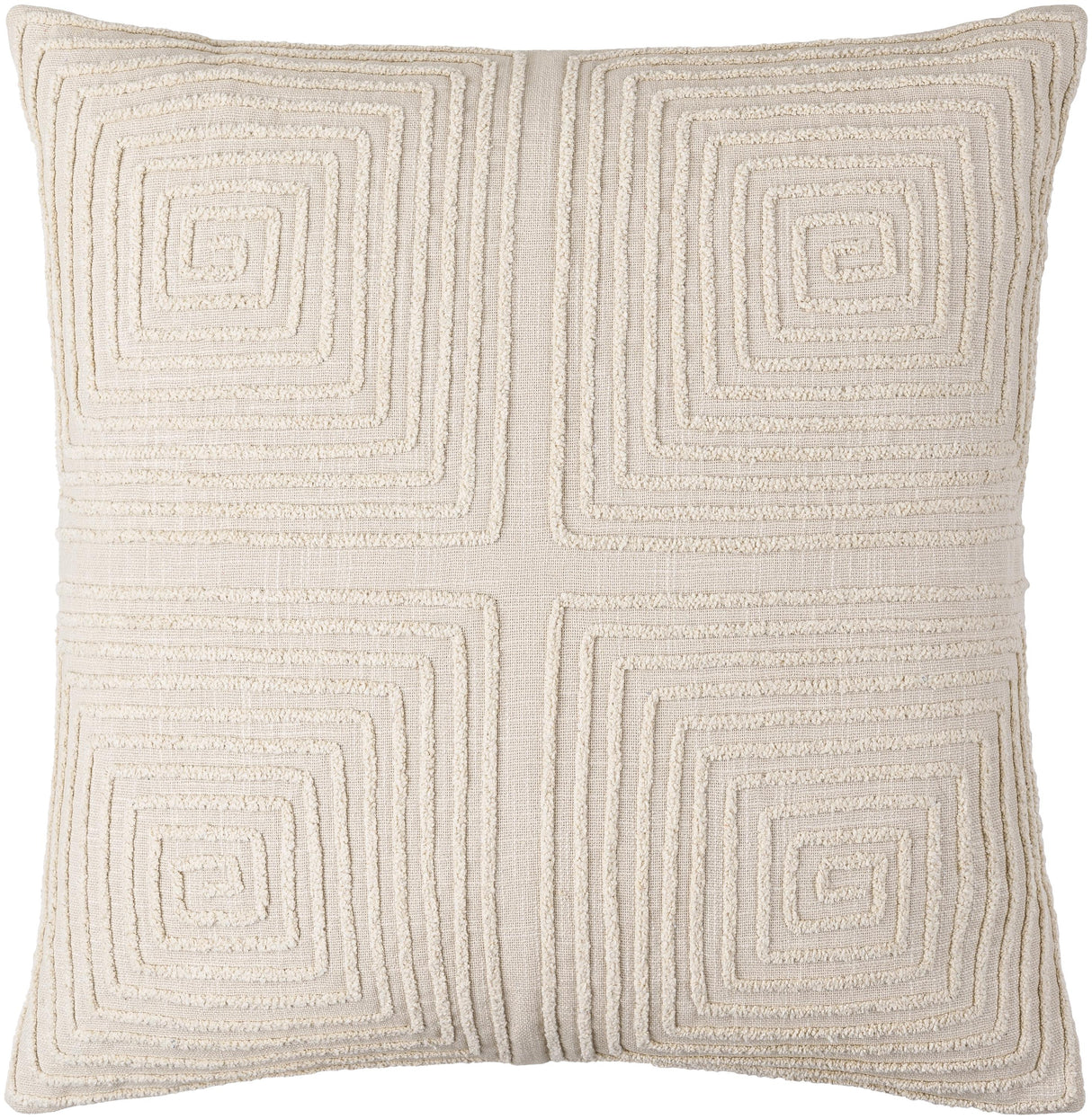 Surya Embrey EBE-001 22"H x 22"W Pillow Cover