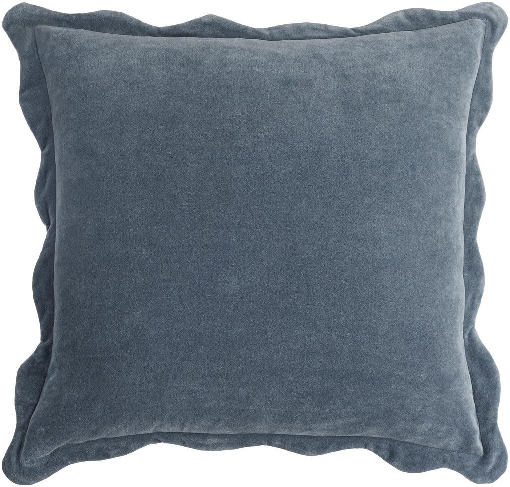 Surya Effervescent EFC-003 Dark Blue 20"H x 20"W Pillow Cover