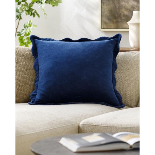 Surya Effervescent EFC-007 Blue 18"H x 18"W Pillow Cover
