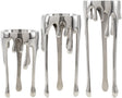 Surya Castellana ELC-003 13"H x 5"W x 5"D, 11"H x 5"W x 5"D, 9"H x 5"W x 5"D Decorative Accent