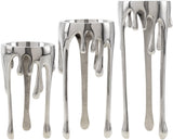 Surya Castellana ELC-003 13"H x 5"W x 5"D, 11"H x 5"W x 5"D, 9"H x 5"W x 5"D Decorative Accent