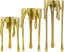 Surya Castellana ELC-002 13"H x 5"W x 5"D, 11"H x 5"W x 5"D, 9"H x 5"W x 5"D Decorative Accent