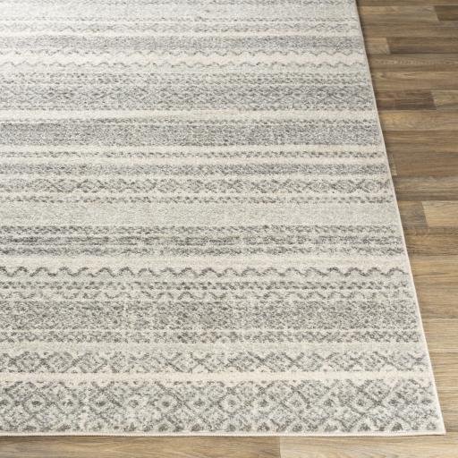 Surya Elaziz ELZ-2356 Gray Light Gray 2'7" x 7'6" Rug