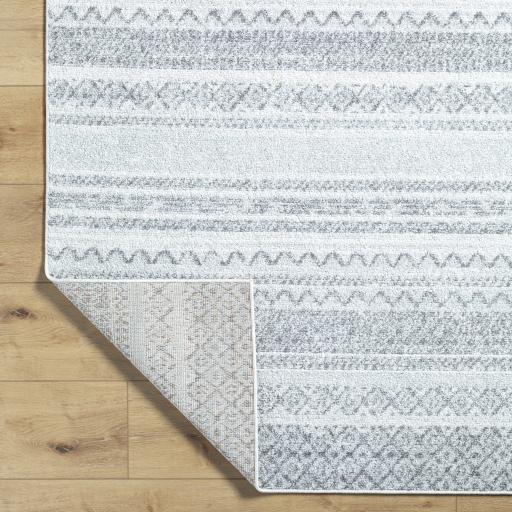 Surya Elaziz ELZ-2356 Gray Light Gray 2'7" x 7'6" Rug