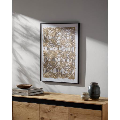 Surya Kehena ENH-002 28"H x 22"W x 1"D Wall Art Piece
