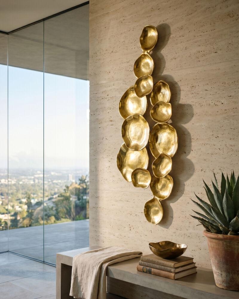 Livabliss Ersa ERSA-005 12"H x 30"W x 3"D Wall Accent