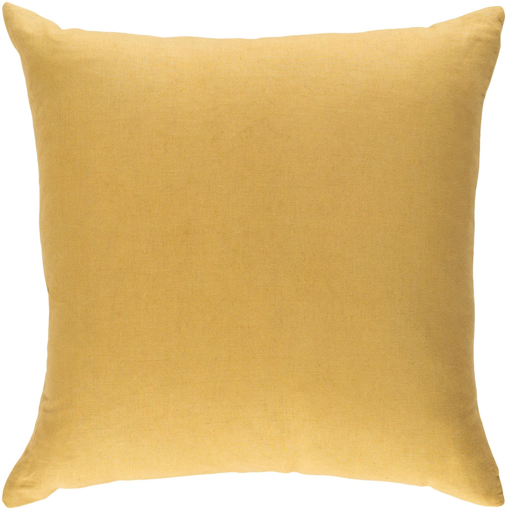 Surya Ethiopia ETPA-7214 Butter Mustard 18"H x 18"W Pillow Cover