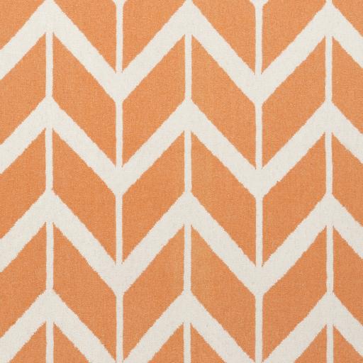 Surya Fallon FAL-1081 Cream Orange 8' Round Rug
