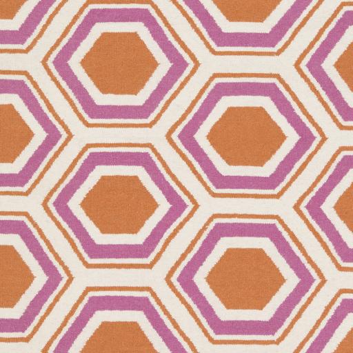 Surya Fallon FAL-1100 Burnt Orange Cream 3'6" x 5'6" Rug