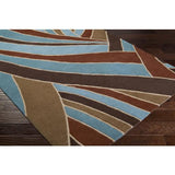 Surya Forum FM-7002 Brown Dark Brown 6' Round Rug