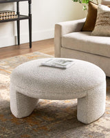 Surya Floyd FYD-002 19"H x 36"W x 28"D Bench/Ottoman/Stool