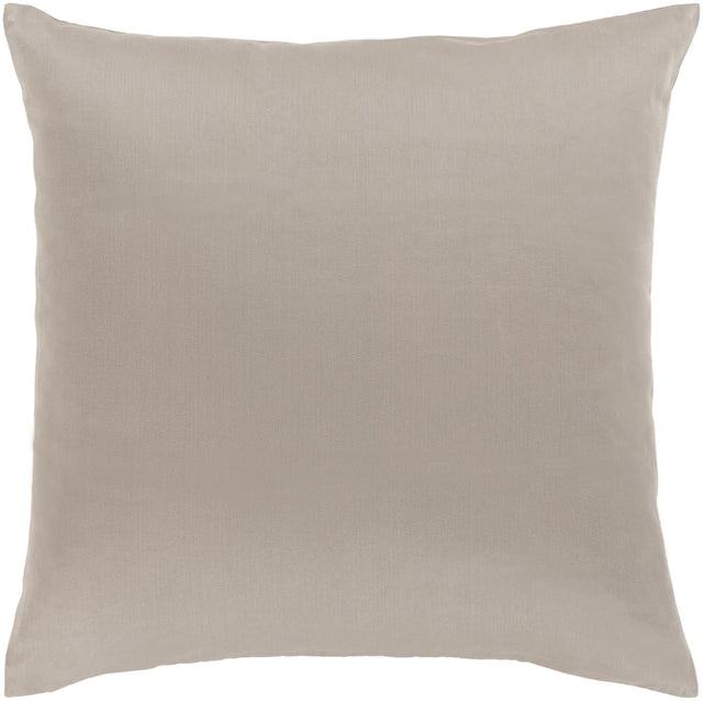 Surya Griffin GR-003 Light Gray 13"H x 19"W Pillow Kit
