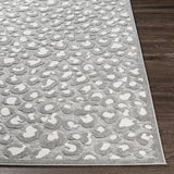 Surya Greenwich GWC-2312 Charcoal Light Beige 2' x 2'11" Rug
