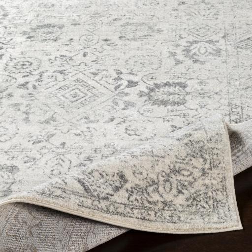 Surya Harput HAP-1091 Charcoal Ivory 2'7" x 7'3" Rug