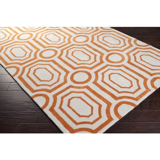 Surya Hudson Park HDP-2009 Cream Orange 2' x 3' Rug