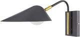Surya Hallas HLS-001 10"L x 9"W x 18"H Wall Sconce